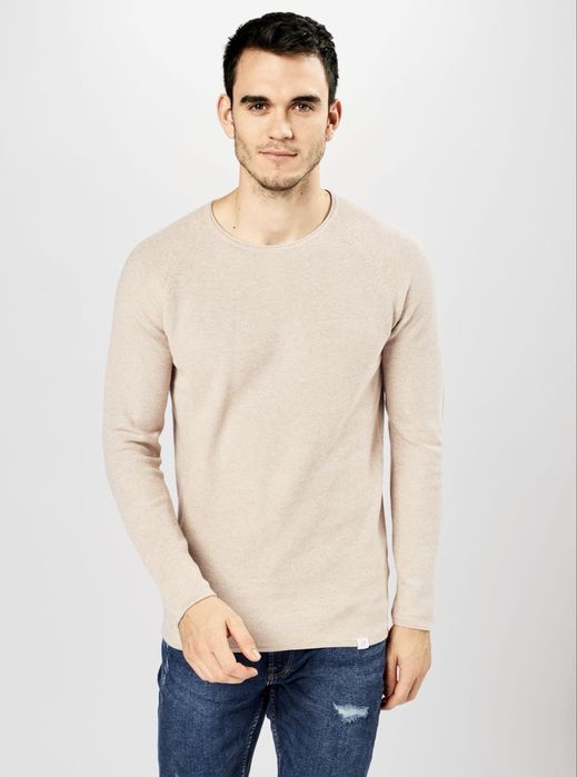 Nowadays Honeycomb Pullover ОРИГИНАЛЕН мъжки пуловер - L