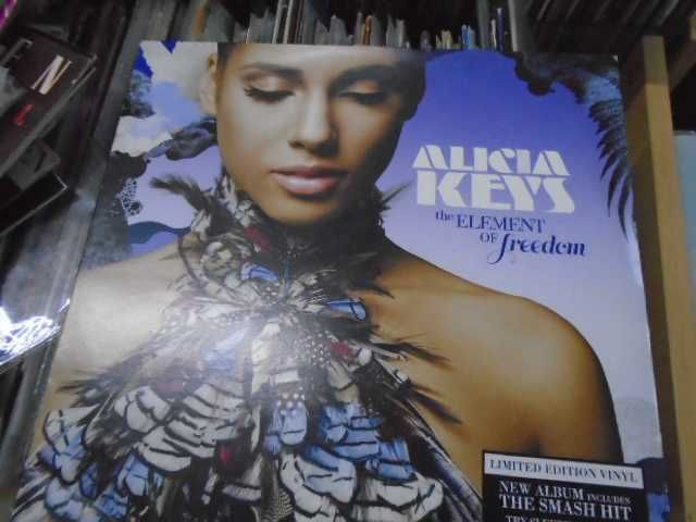 двойной  винил  Alicia Keys "The  element  of   freedom" (England)