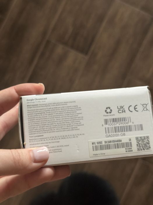 Vand google chromecast utilizat de cateva ori