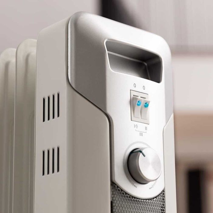 Маслен радиатор Cecotec ReadyWarm 11000 Space White 2500W, 11 камерен, 25 м²