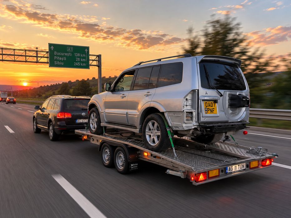 TRACTĂRI AUTO Pitesti – Disponibil 24/7