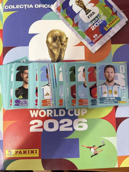 Panini stickere world cup 2026