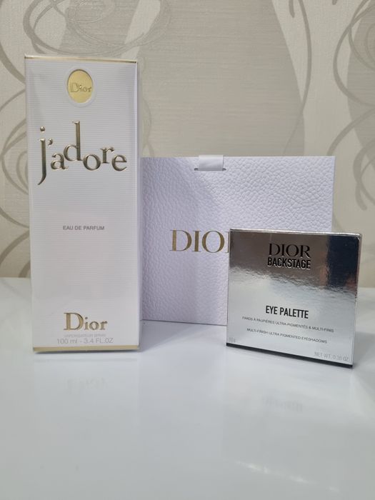 Набор парфюм Dior Jadore тени Dior Backstage