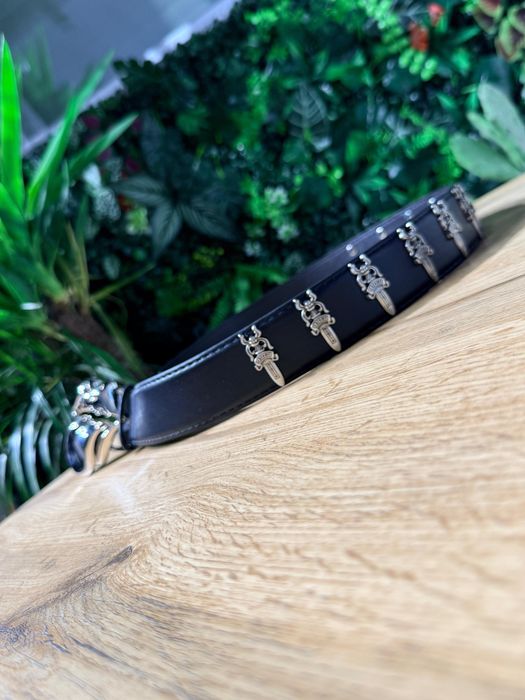 Curea Chrome Hearts unisex din piele
