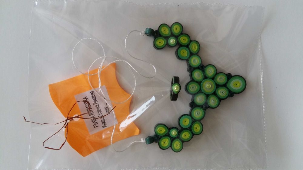 Ръчна изработка на бижута от хартия и квилинг