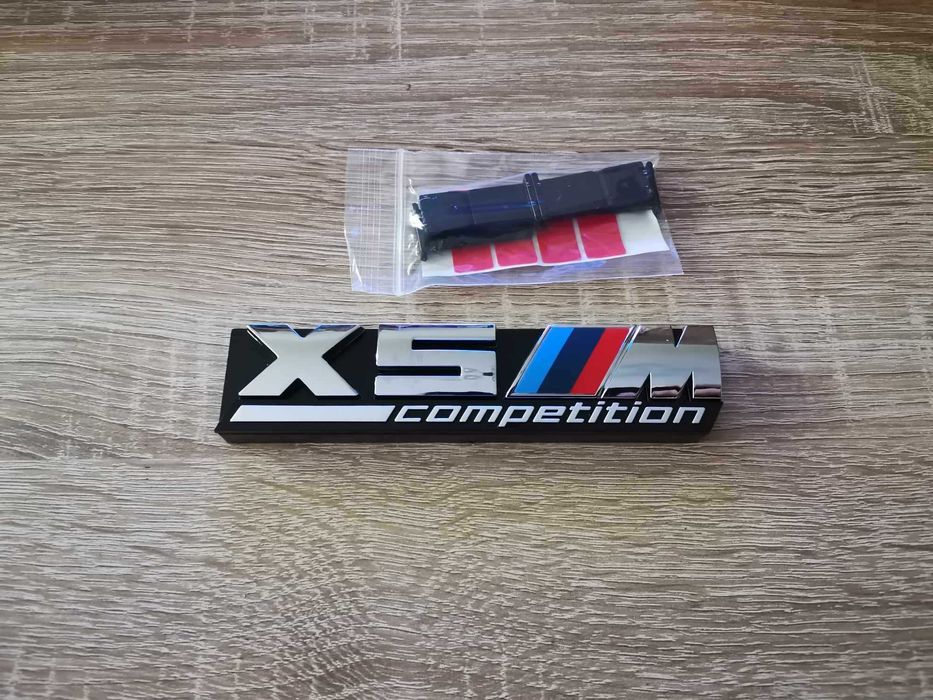 Предна решетка сребриста емблема BMW X5M Competition