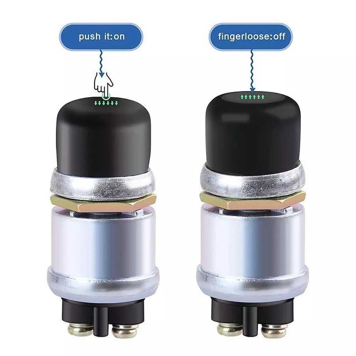 Старт бутон за запалване, клаксон, тромба 12V 50A
