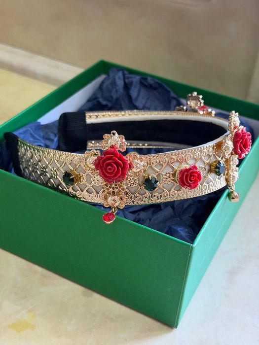 Продаю набор ободок и серьги Dolce&Gabbana