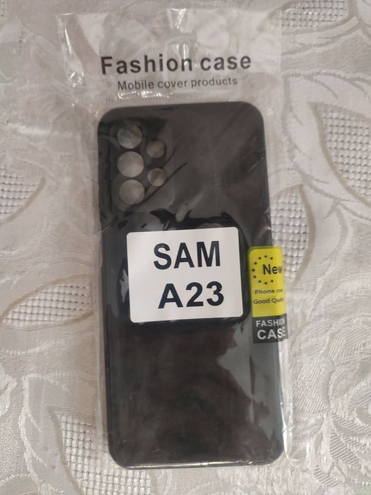Чехол черный матовый на Samsung Самсунг A23. Новый