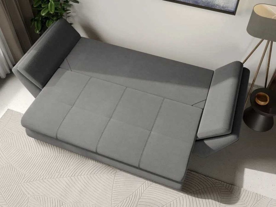 Canapea Extensibila Rawa Gri Deschis - Transport Gratuit in 4-10 zile