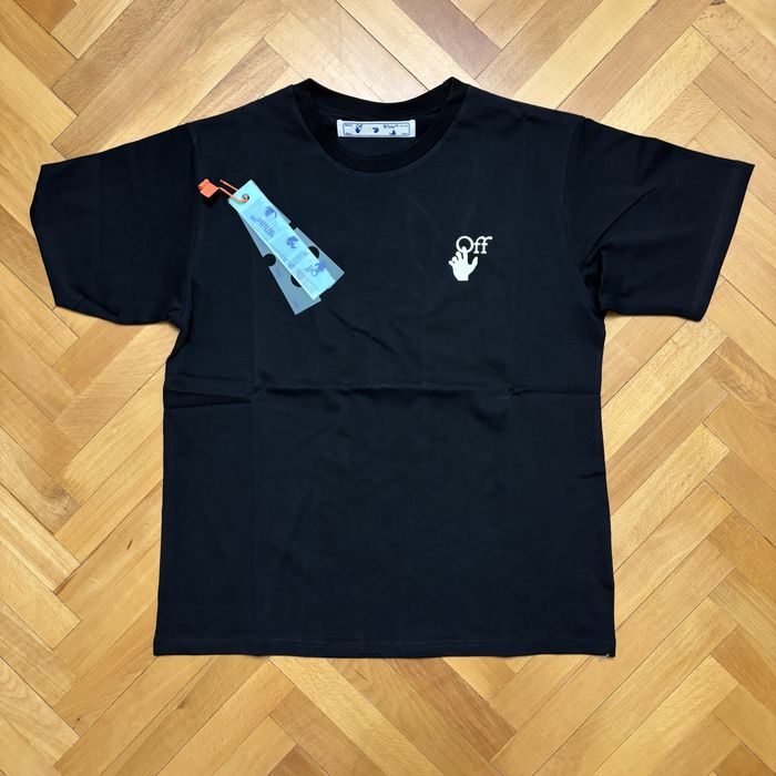 Tricou Off White Negru marime M