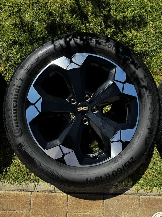 Janta 18" Tagasan black diamond (Original Dacia) + 3 cauciucuri