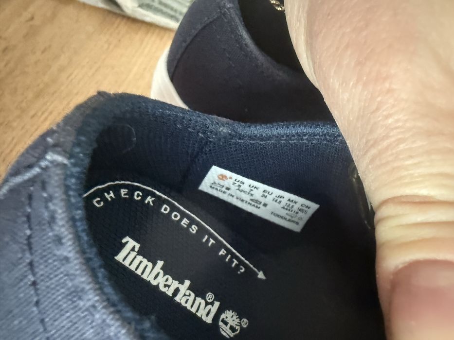 Продам детские timberland, б/у в идеале