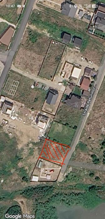 Teren intravilan de vânzare -  594 mp - Preajba - Malu Mare 53.000€.