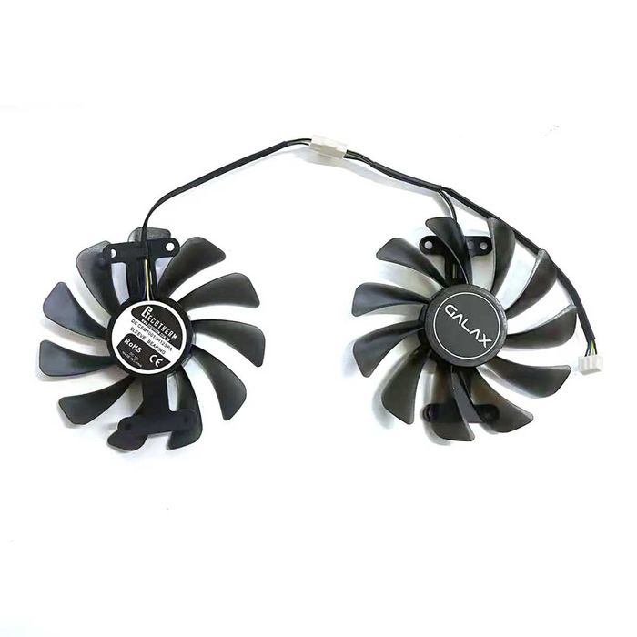 Set 2 Ventilatoare CompatibilGPU 95mm 4Pin GALAX KFA2 GeForce GTX 1070