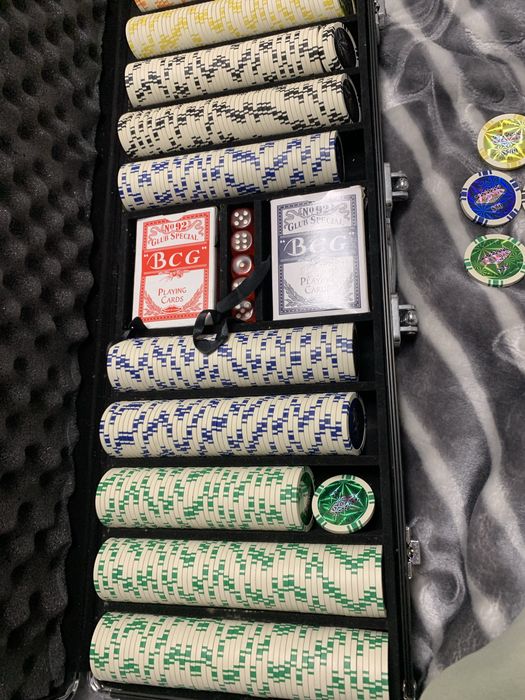 Servieta Poker Las Vegas 500 chips