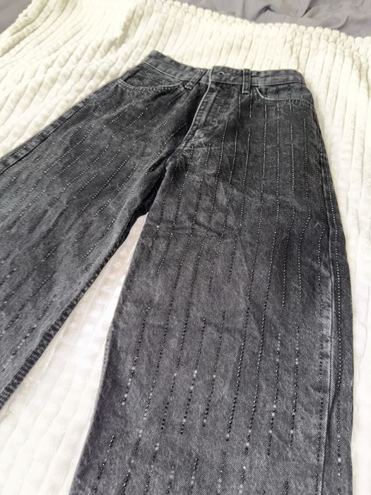 Дънки Zara с камъни