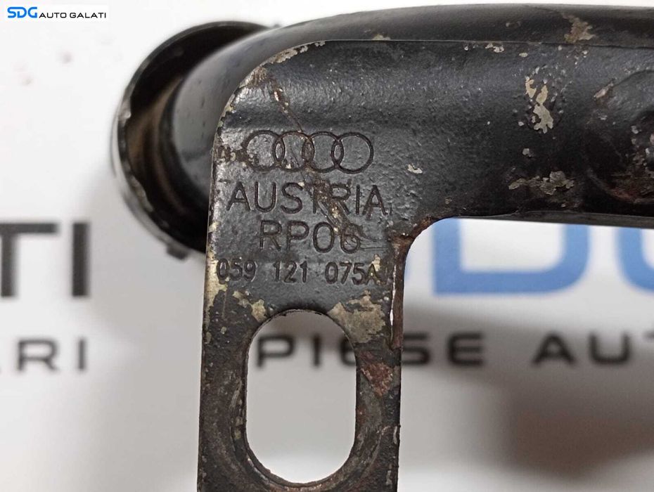 Teava Conducta Tub Tubulatura Apa Apa Audi A6 C5 2.5 TDI 1998 - 2005 Cod 059121075A [M4108]