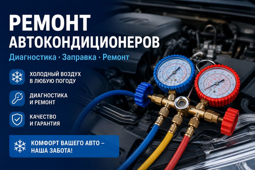 Автокондиционер ремонт
