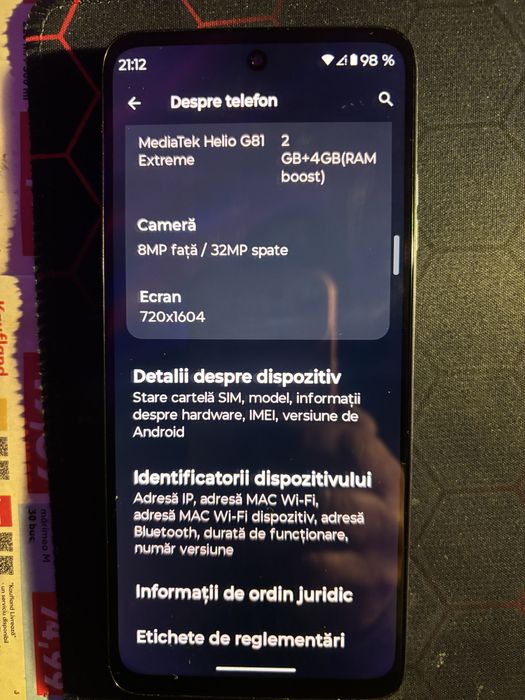 motorola  E15 state foarte buna