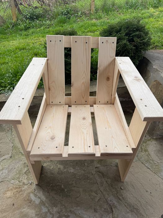 дървен стол Ръчна Изработка