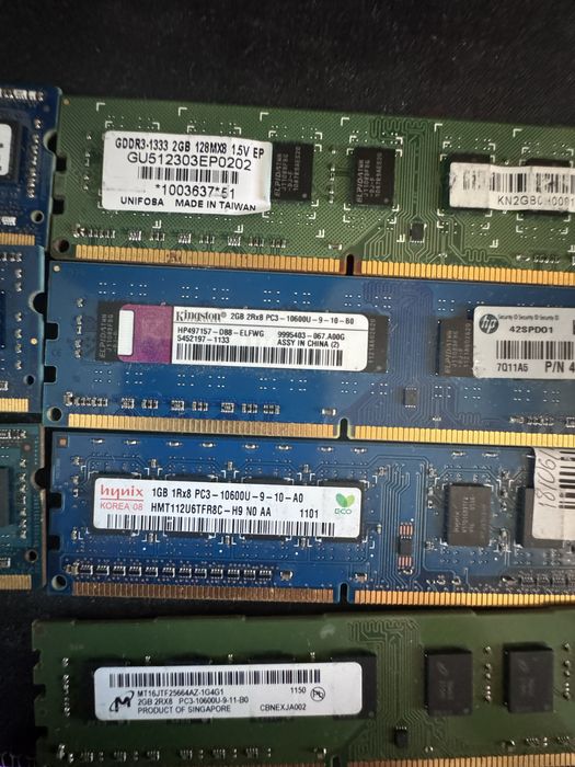 Рам памет за компютър и лаптоп DDR3-1/2/4GB