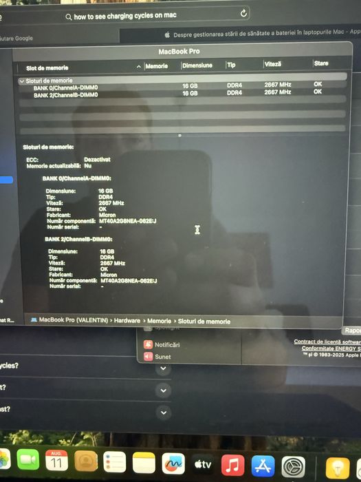 Macbook Pro, 16 inch, utilizat 3 luni