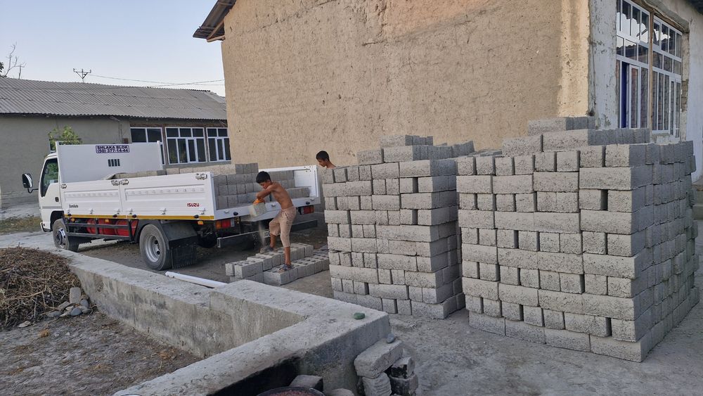 Шлако блок / Shlako blok   размеры 36 х 16 х 16,5