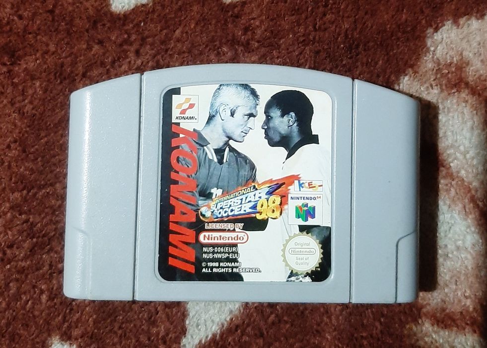joc nintendo 64 international superstar soccer 98 original pal