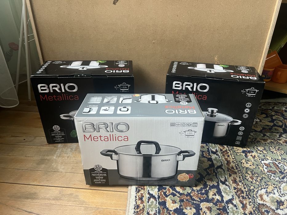 Комплект тенджери Brio