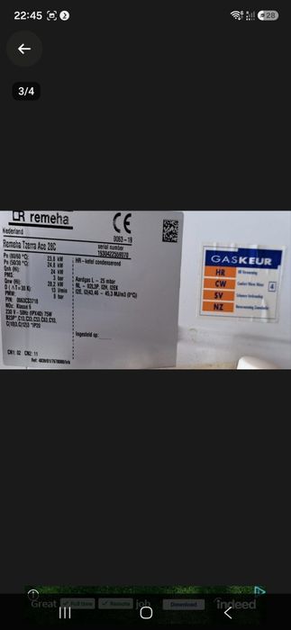 De vinzare centrale Remeha  Quinta Ace .Remeha Tzerra 28c,2022,2019 si Vailant
