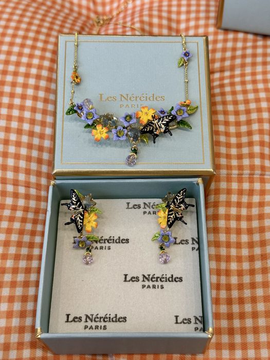 Набор серьги и колье Les Nereides