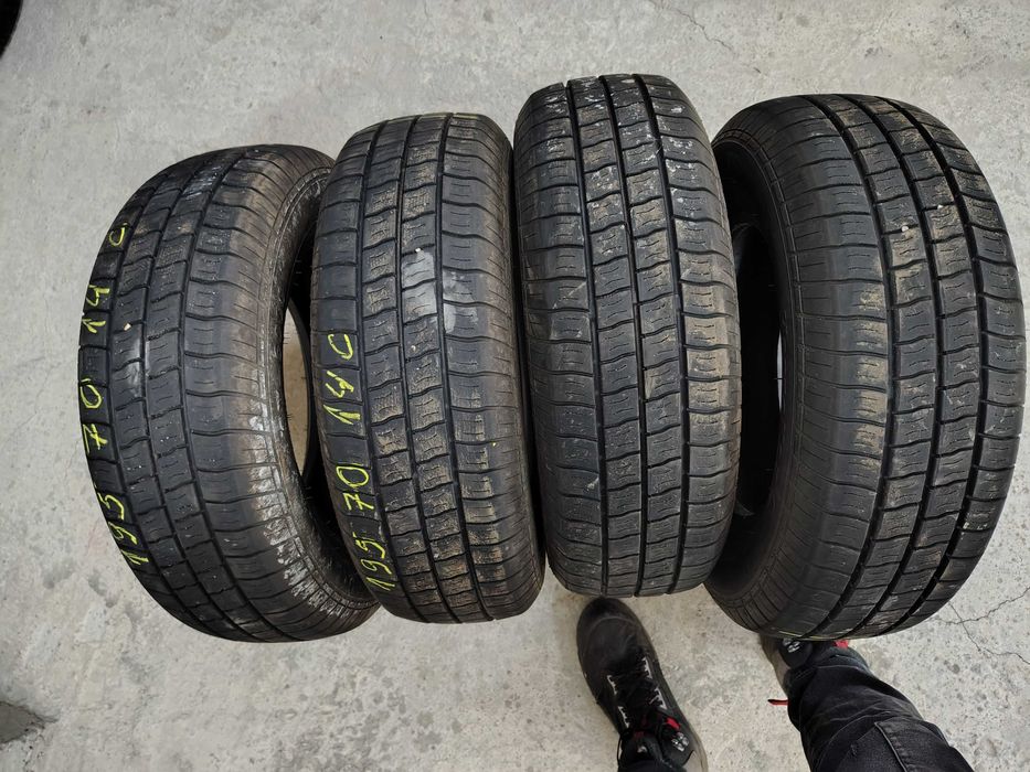 4бр.всесезонни гуми GT RADIAL 195 70 14C DOT18 цена за брой