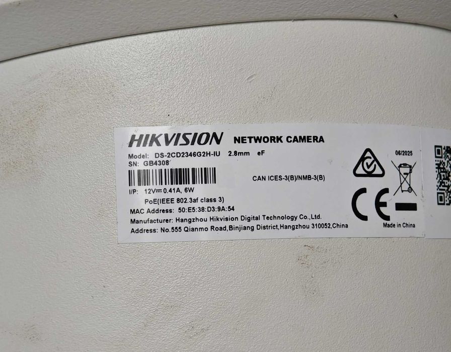 4MP IP камера с микрофон Hikvision Acusense DS-2CD2346G2H-IU