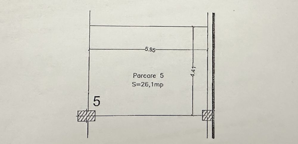 Parcare subterana 26mp, Floresti, str Eroilor