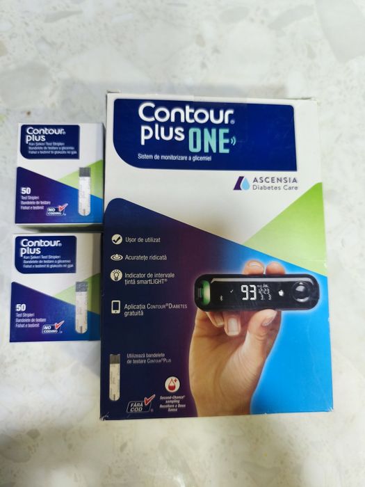 Glucometru Contur Bluetoth +100 Teste