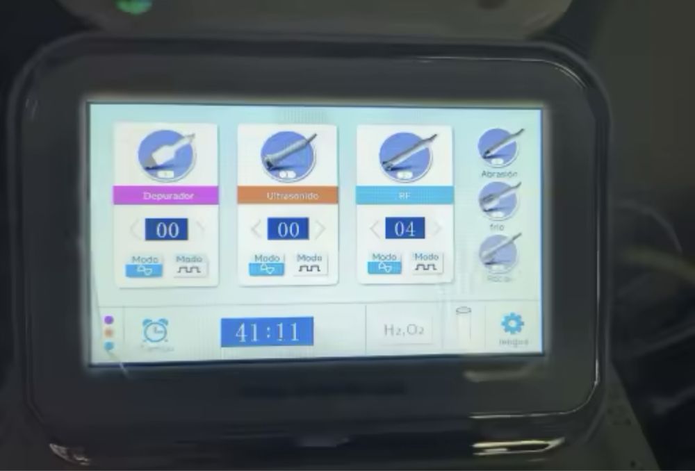 Апарат за водно дермабразио, кислород, RF, ултразвук и шпатула 6 в 1