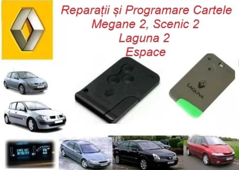Card,cheie,cartela megane,laguna,logan,duster,kadjar,interfon. Repar