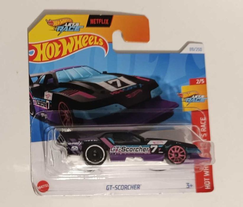 Macheta HotWheels - GT-Scorcher Let's Race Netflix 2024 carte