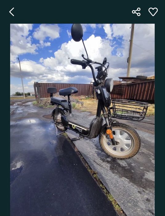 Мопед электрический