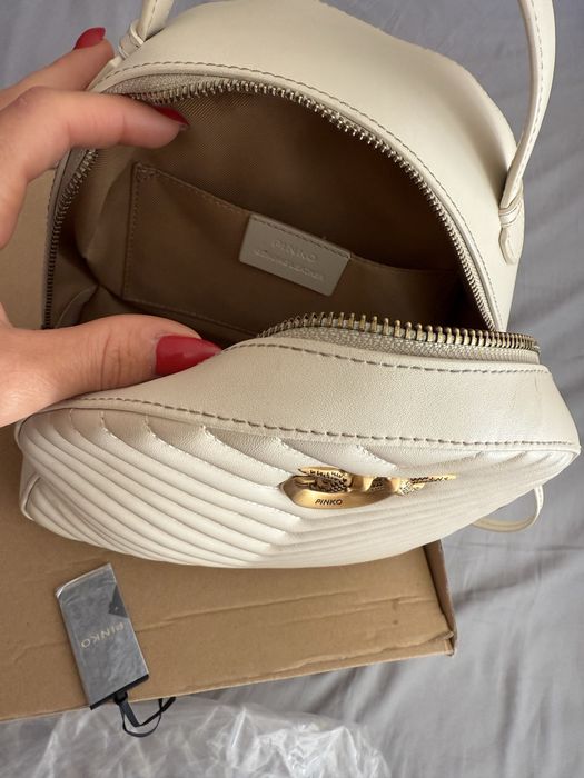 Раница Pinko bianco