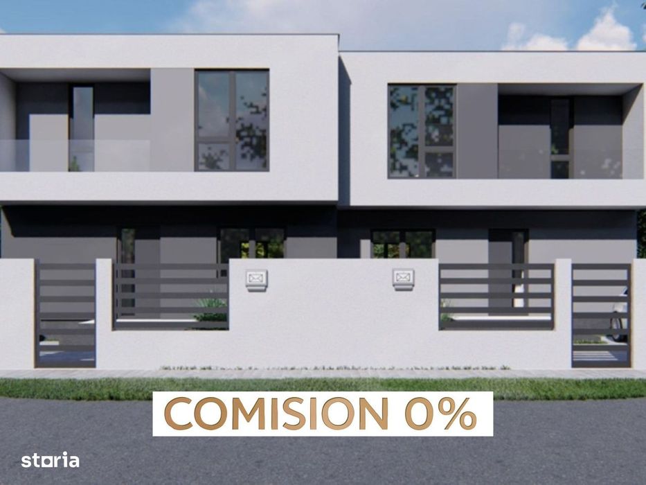 COMSION 0%, Duplex 4 Camere, Cartier NOU, 117 mp, 330mp Teren, SACALAZ