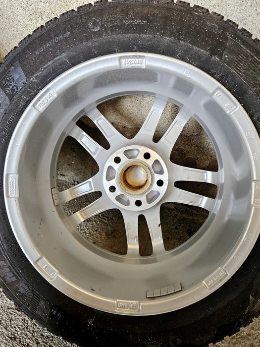 Лети джанти 16" 5х112 гуми Michelin 205/55/16