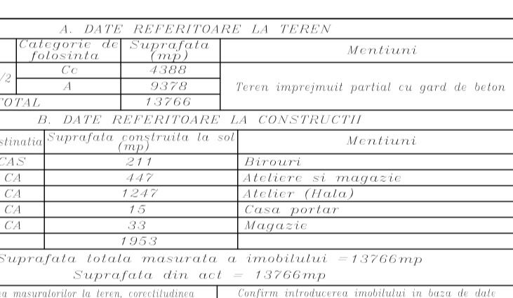 Hala industriala de inchiriat/vanzare pretabila pt  productie peleti