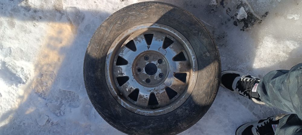 Титан диски и шины летние пара