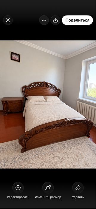 Шкаф кровать сатылады размер 200/180