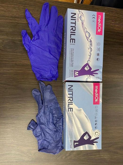 Продам перчатки нитриловые