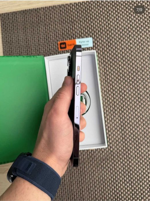 100% Battery! iPhone 14 PRO MAX Лизинг от 20Е/мес deep purple 128gb