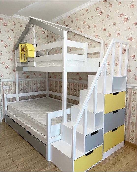 Двухъярусная детская кровать