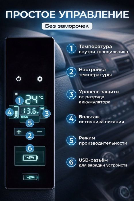 Автомобильный холодильник C-75